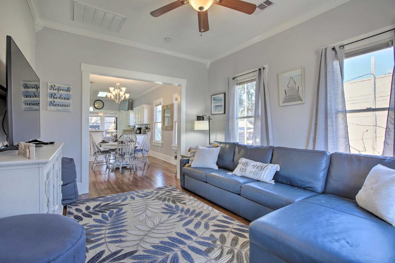 Cozy Beach Bungalow Near Galveston Seawall And Pier Extérieur photo
